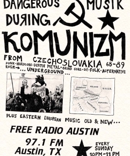 Flyer for Radio Show